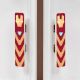 Handcrafted Acacia Wood Ironman Cupboard Handles Set